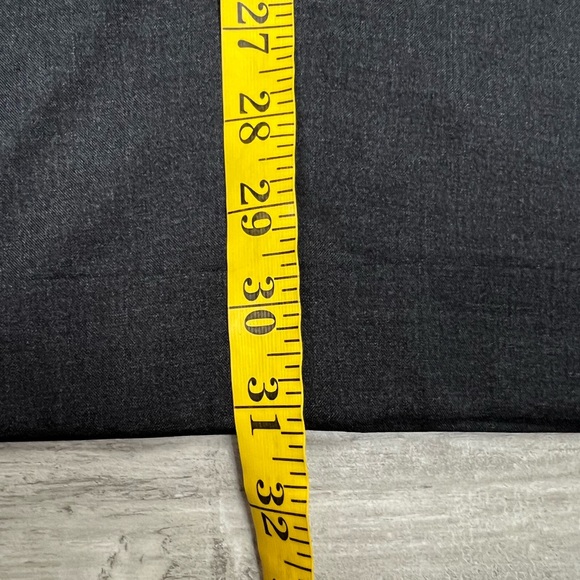 6 East Solid Charcoal Grey Super 130’s Dress Pants 40 - Picture 4 of 8